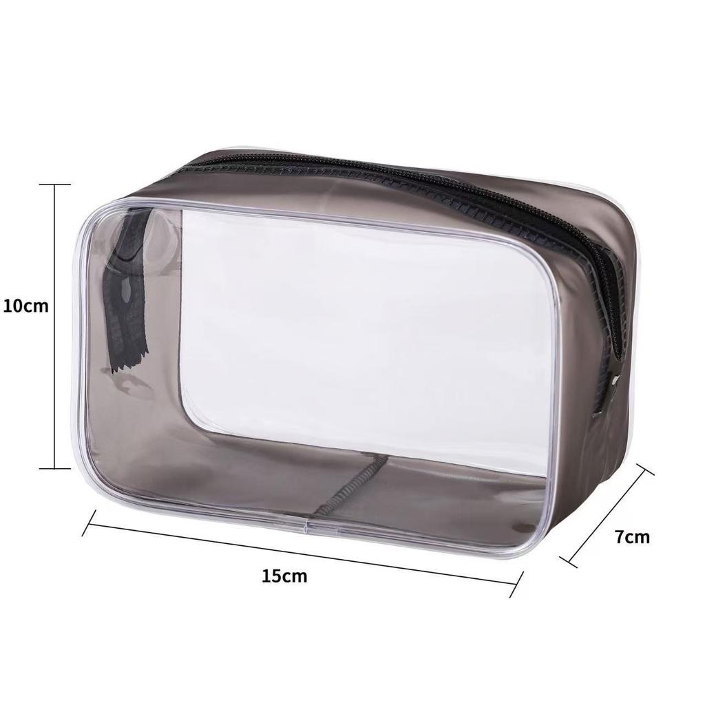 Waterproof Transparent PVC Makeup & Toiletries Travel Bag