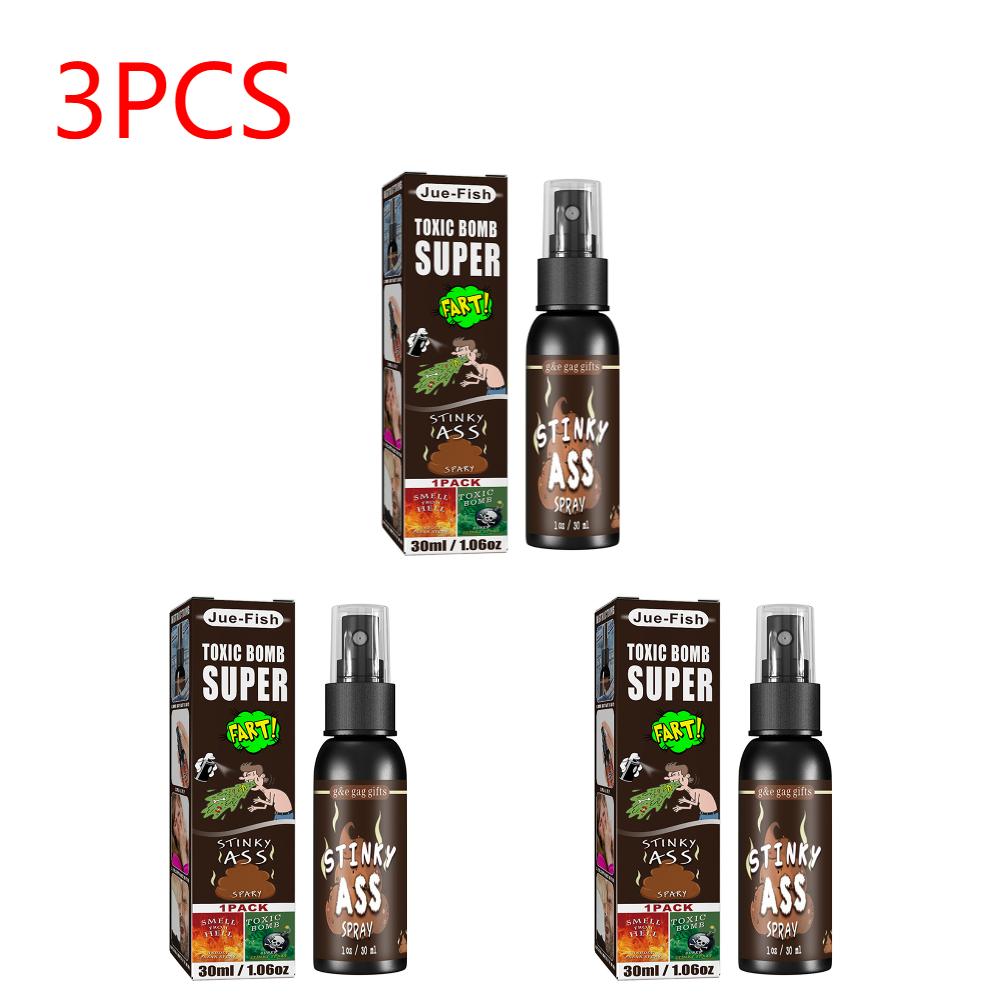 30ml Fart Gag Spray Prank Joke Halloween Spray Can Stink Party Supplies Stinky Fart for Adults Kids Halloween Funny