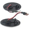 Left+Right Side Marker Lihgt For Opel Astra F T92 Van/Cabrio 1991-2000 Car Dynamic LED Turn Signal Lamp For Opel Vita 1995-2004