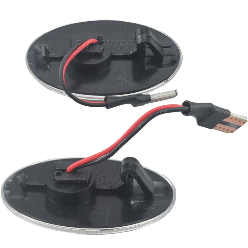 Left+Right Side Marker Lihgt For Opel Astra F T92 Van/Cabrio 1991-2000 Car Dynamic LED Turn Signal Lamp For Opel Vita 1995-2004