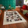 Decorative Area Rugs, Rugs For Living Room, Machine Washable Rug, Non Slip Rug