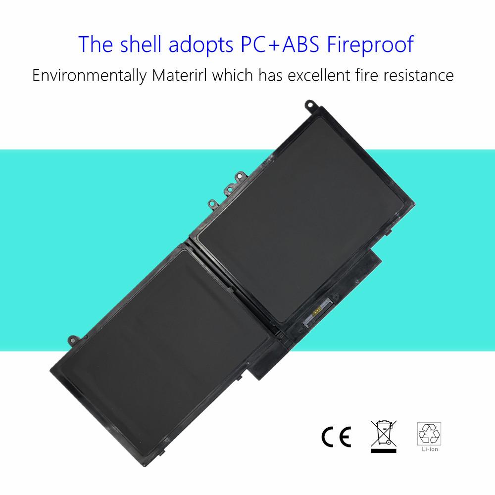 6MT4T 7.6V 62Wh Laptop Battery For Dell Precision 15 3510 M3510 For Latitude E5470 E5570 14 5470 15 5570 7V69Y TXF9M 79VRK