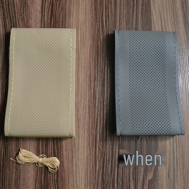 Handstygnad Rattkåpa i Imitation Mikrofiberläder för Bilar