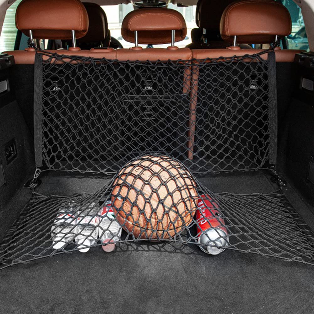 Car Trunk Net, Cargo Net, Trunk Net, 43.3 x 23.6 inches (110 x 60