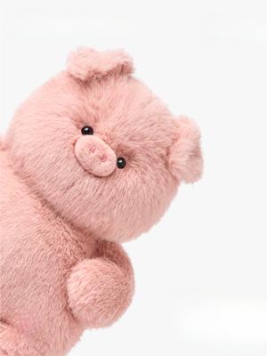 Pink Piggy Pig Plush Doll Animal Soothing Doll Toy Throw Pillow Sleeping for Men and Women Birthday Gifts