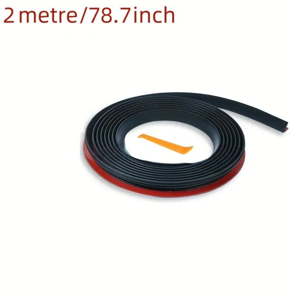 Rubber Material Car Rubber Sealing Strips V-Shape Design Waterproof Strip  Glass Gap Sealing