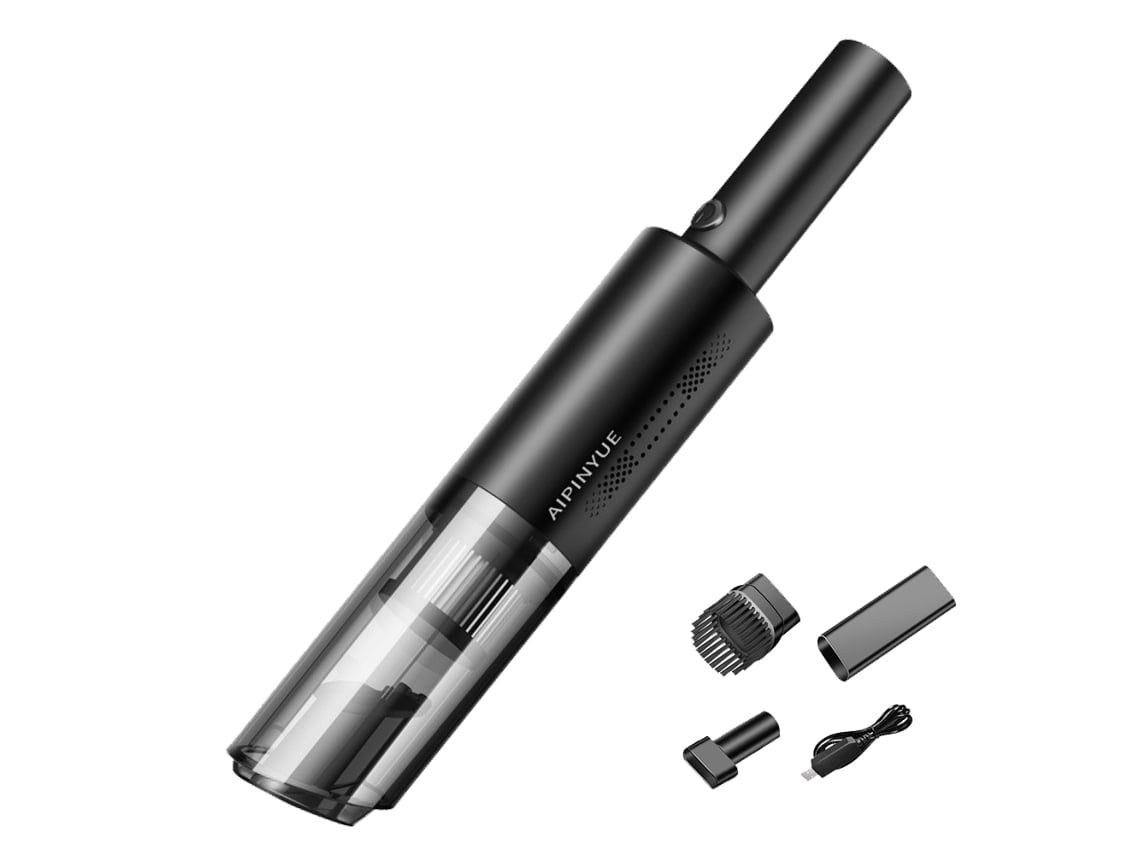 

Cordless Handheld Vacuum, 120W 6000Pa – Portable Cleaner for Car Interior-Black