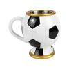 Resin Football Cup With Stainless Steel Lining Ideal For Daily Beverages Drinking Mug For Home Or Office Use