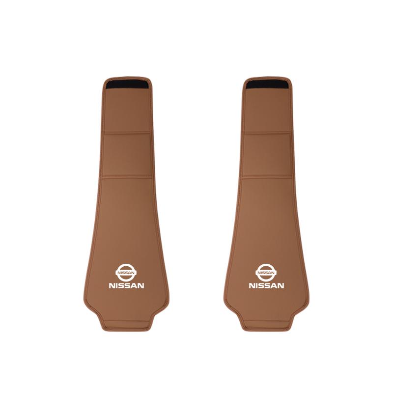 Set Protettivo Copricapo in Pelle per Sedile Auto Anteriore Posteriore per Nissan Sylphy N7 Teana Qashqai Note J10 J11 Navara Juke GTR