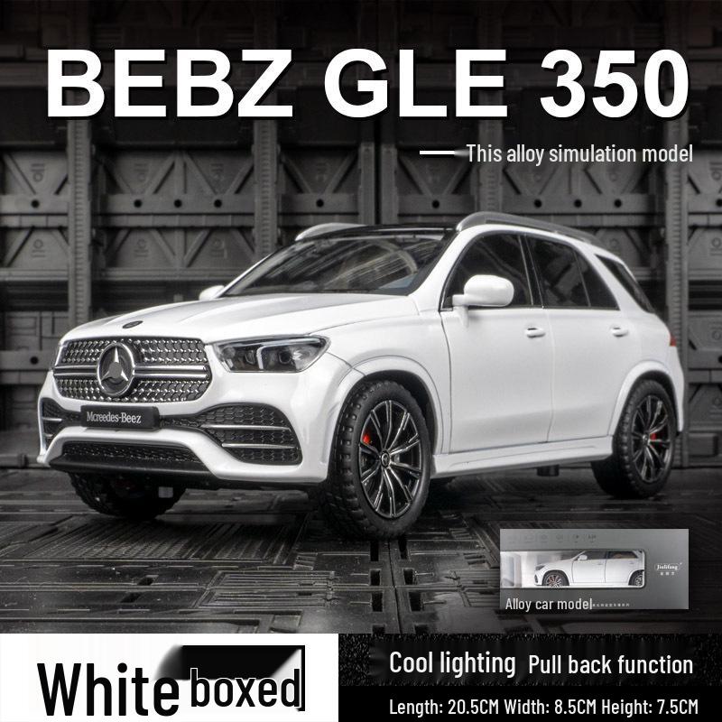 

Jinlifang 1901-300 GLE Сплавной Внедорожник Игрушка с Инерционным Механизмом, Звуком и Светом, и Шестью Открывающимися Дверями.