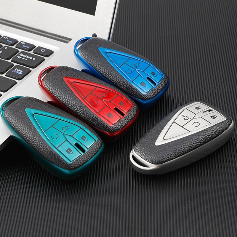 

Автомобиль Смарт Ключ Чехол Чехол Брелок Сумка Держатель для Changan CS35PLUS CS55PLUS CS75PLUS 2019 2020