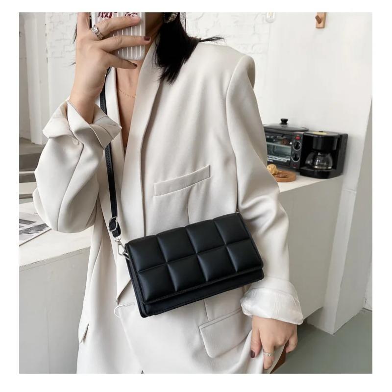 Minimalist Street Trendy Small Square Bag, Women'S One Shoulder Underarm Bag, Versatile Diagonal Cross Commuting Women'S Bag