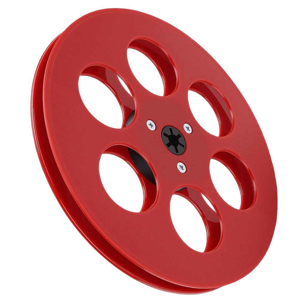 1Celsius4 7 Inch Empty Tape Reel Fit for   Studer Reel to Reel Take Up Reel with 6 Holes NAB Hub Replacement Opening Machine Part
