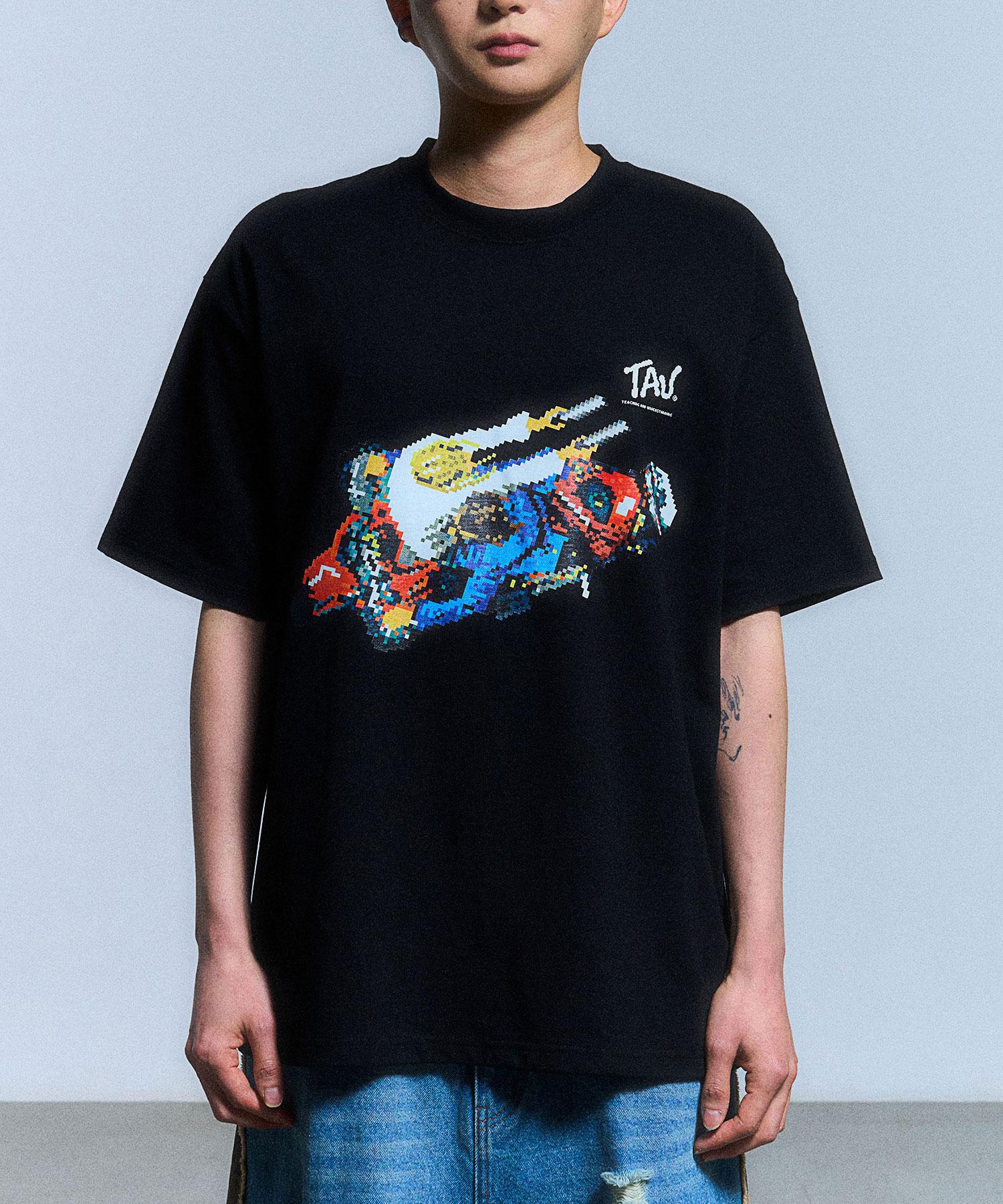 Schism Inducing Tau Dual Pistols T Shirt_Black Black/S