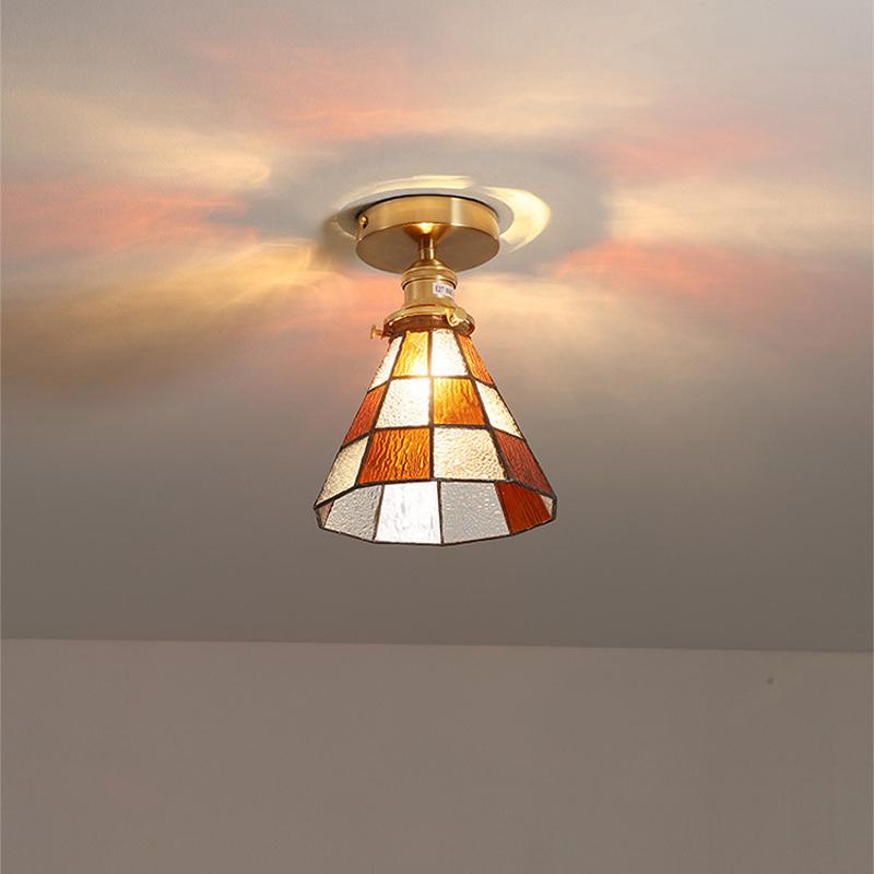 Vintage Creative Tiffany LED Pendant Light for Bedroom Lamp Dining Room Bar Atmosphere Decoration Hanging Lighting Chandeliers