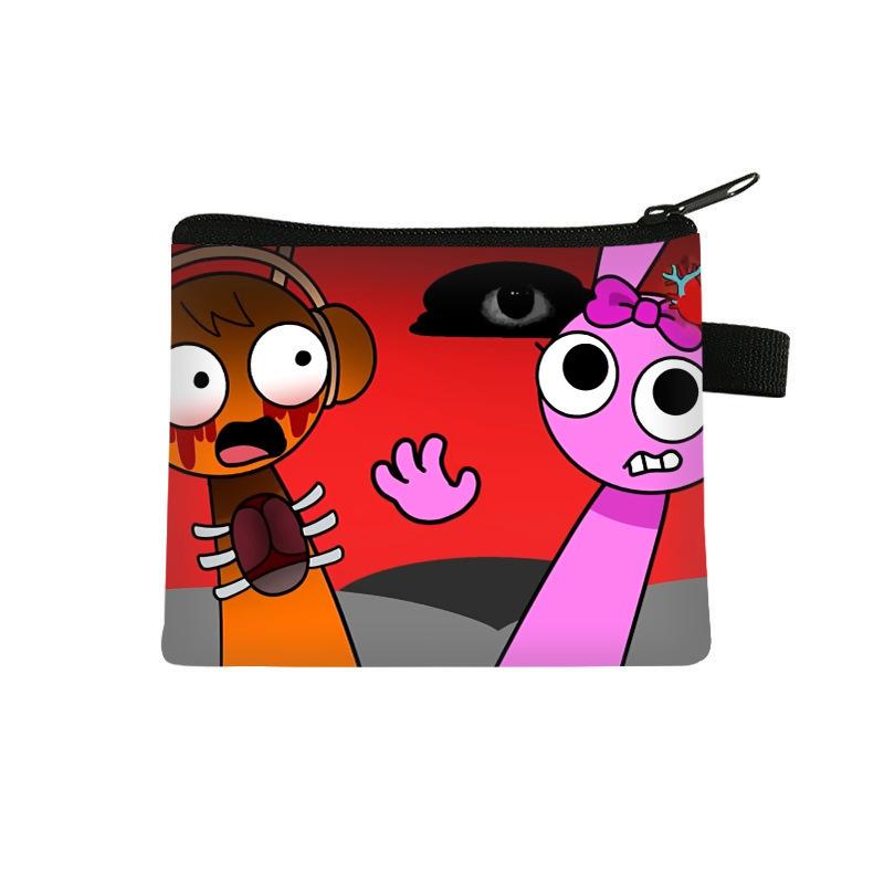 Change Bag Sprunki Plus Rhythm Box Cartoon Mini Small Bag Large Capacity Storage Bag