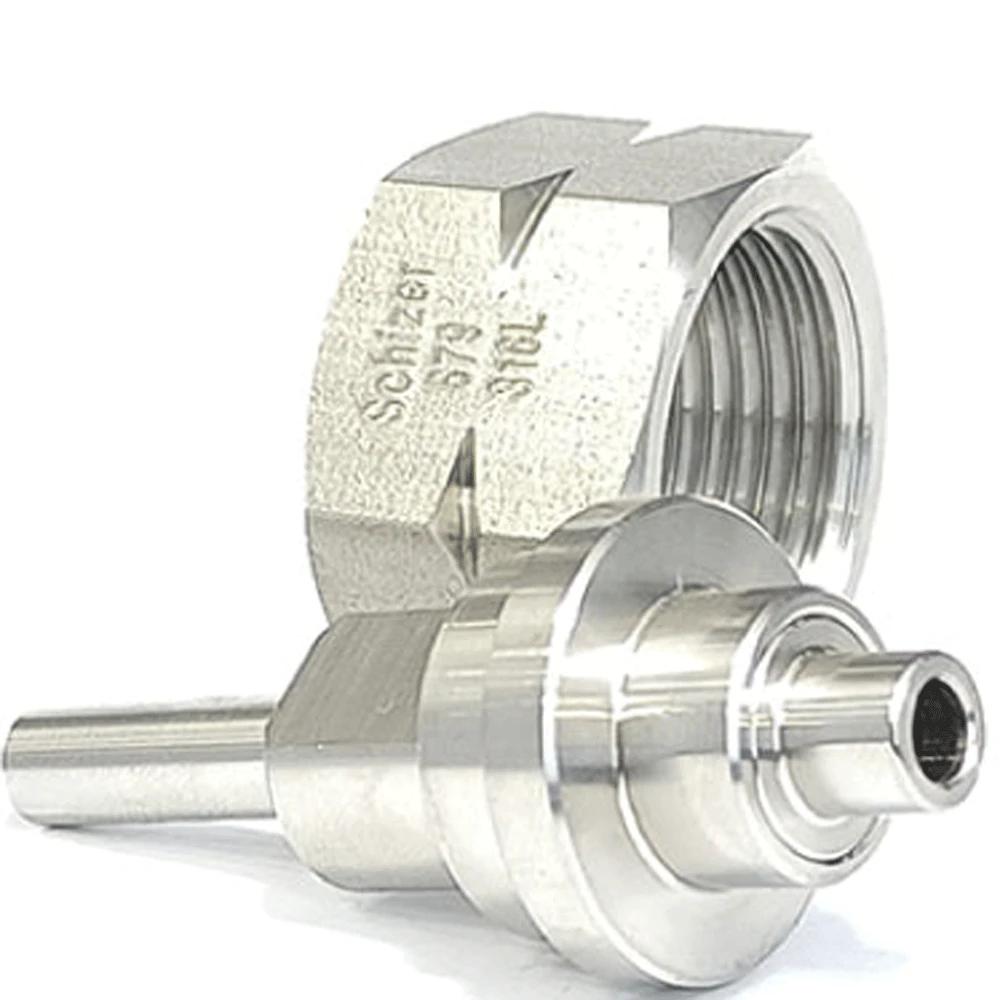 

CGA679 To 1/4 NPT Male 1/4 Tube Auto Welding SUS316L Stainless Pipe Fitting Connector Coupler Adapter For gas steel cylinder. Other