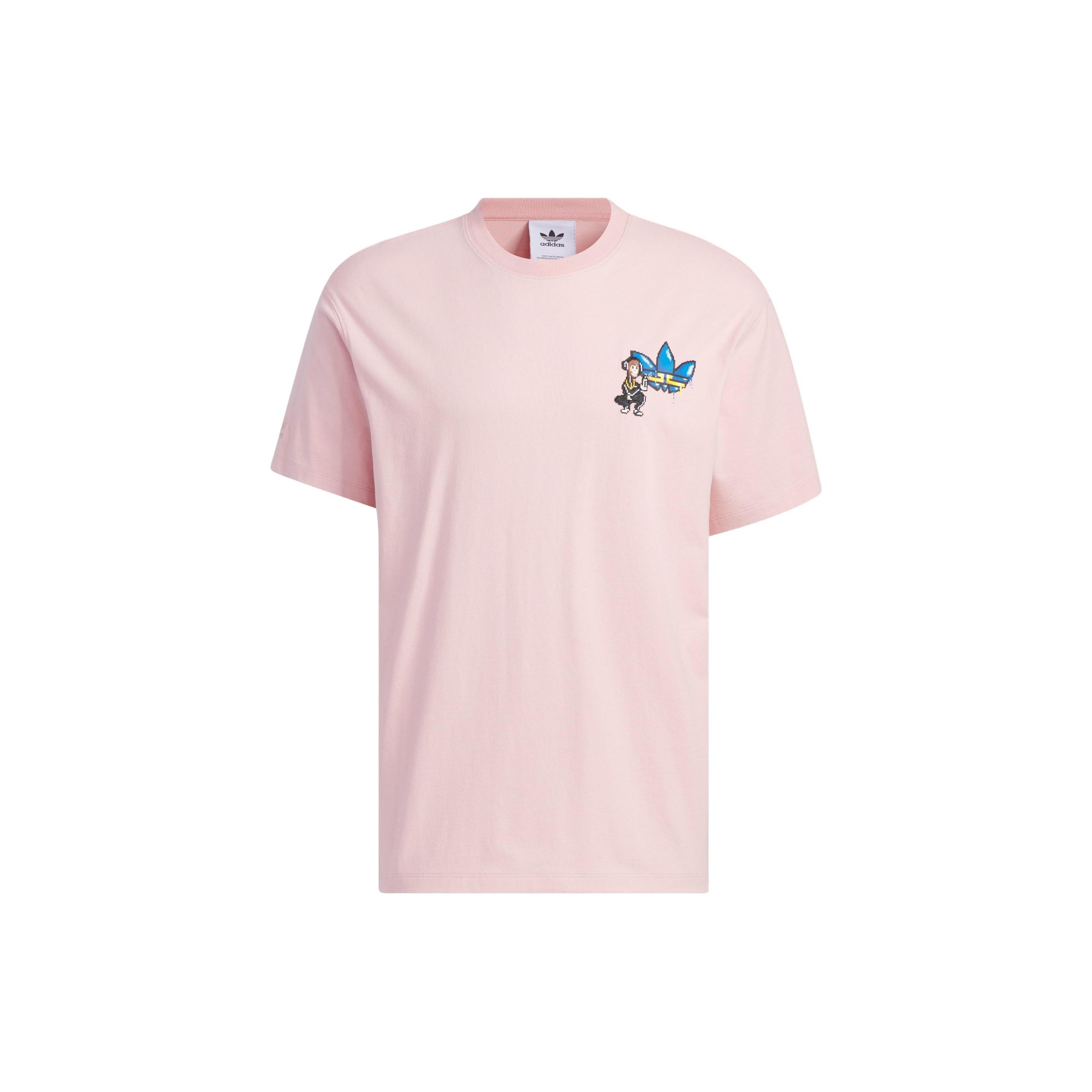 adidas originals x Monkey Kingdom GFX T-shirt Pink Men s IP1793 L