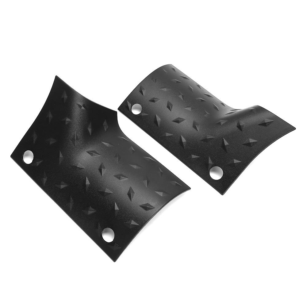 2pcs Black Engine Hood Angle Wrap Cover Auto Accessories Fit for Jeep Wrangler JL 2018 ‑ 2020