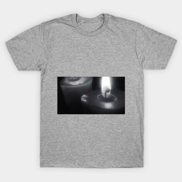 

Unisex Fashion TShirt Candle Light Print TShirt Plus Size S-5XL T-Shirt 100%Cotton Tops O Neck Short Sleeve Tees XXL сірий колір
