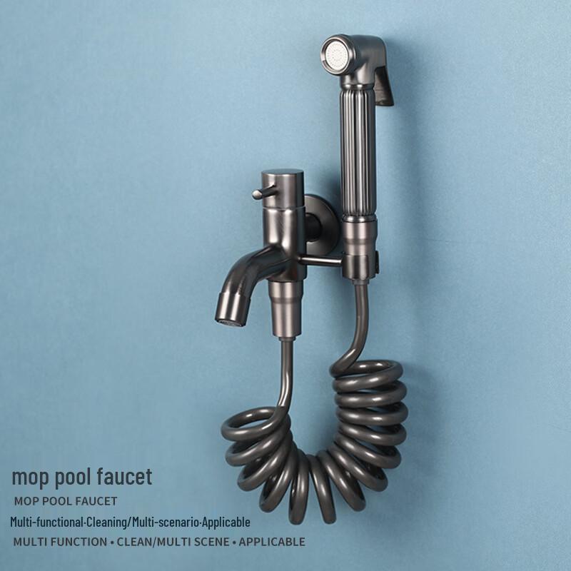 Copper Single Cold Water Faucet for Mop Pool & Washing Machine