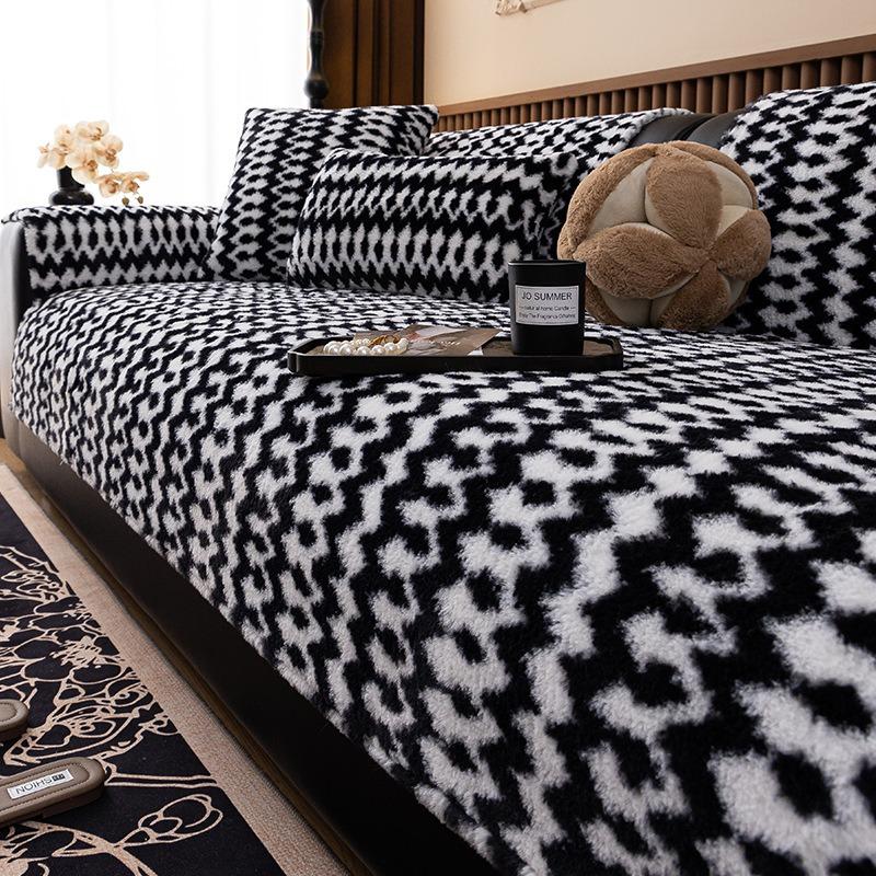 Autumn Sofa Cover Towel Modern Non-slip Bohemia Couch Seat Cushion Corner Towel Mats Floral Geometric Stripe Sofa Covers 1pcs
