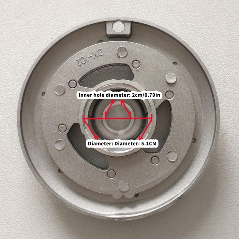 Metal Gas Hob Burners Flame Caps Cover Easy Installation Heat Resistance Perfect for Kitchen Stove Reparing Use
