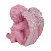 Winged Girl Statue for Home Decor Item | Fairy Girl Statue for Home Shelves Decor Showpiece (Angel Pink )