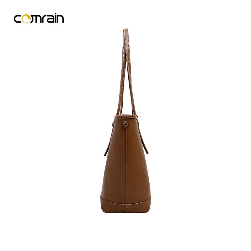 COMRAIN Women's Leather Tote Shoulder Bag