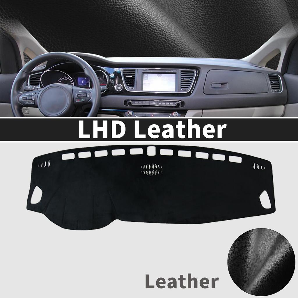 For Kia Grand Carnival Sedona YP 2015- High Quality Dashboard Cover Mat Sunshade Anti‑UV Protector Dash Pad Accessories