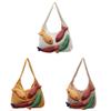 Cotton Large Capacity Tote Bag For Women With Open Top And Inner Card Pocket For Daily Use