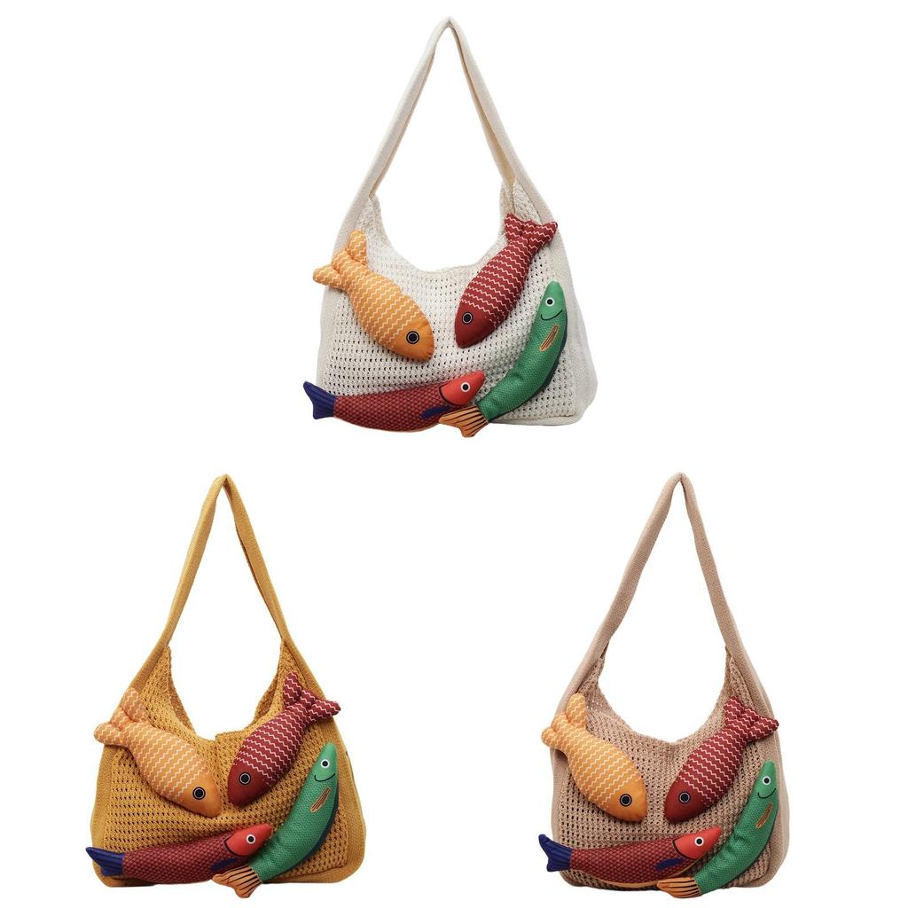 Cotton Large Capacity Tote Bag For Women With Open Top And Inner Card Pocket For Daily Use