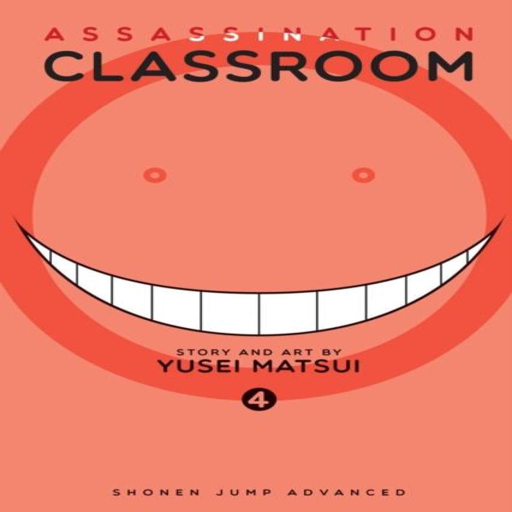 Assassination Classroom Vol. 4 by Yusei Matsui Paperback Book 9781421576107