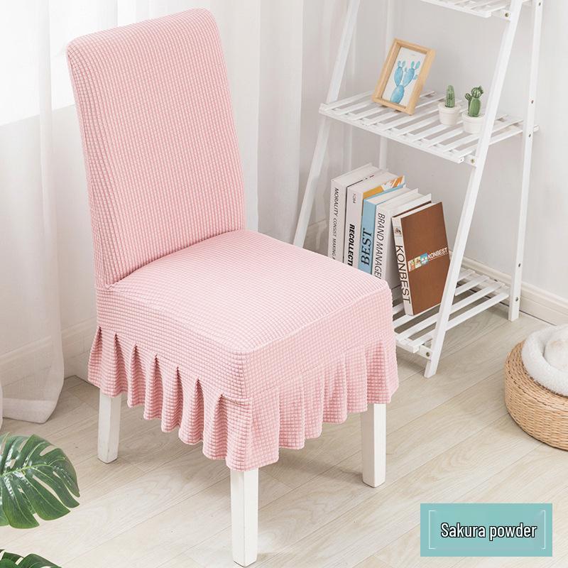 Verdickter Fleece Stuhllehne & Sitzbezug - Elastisch, Staubabweisend