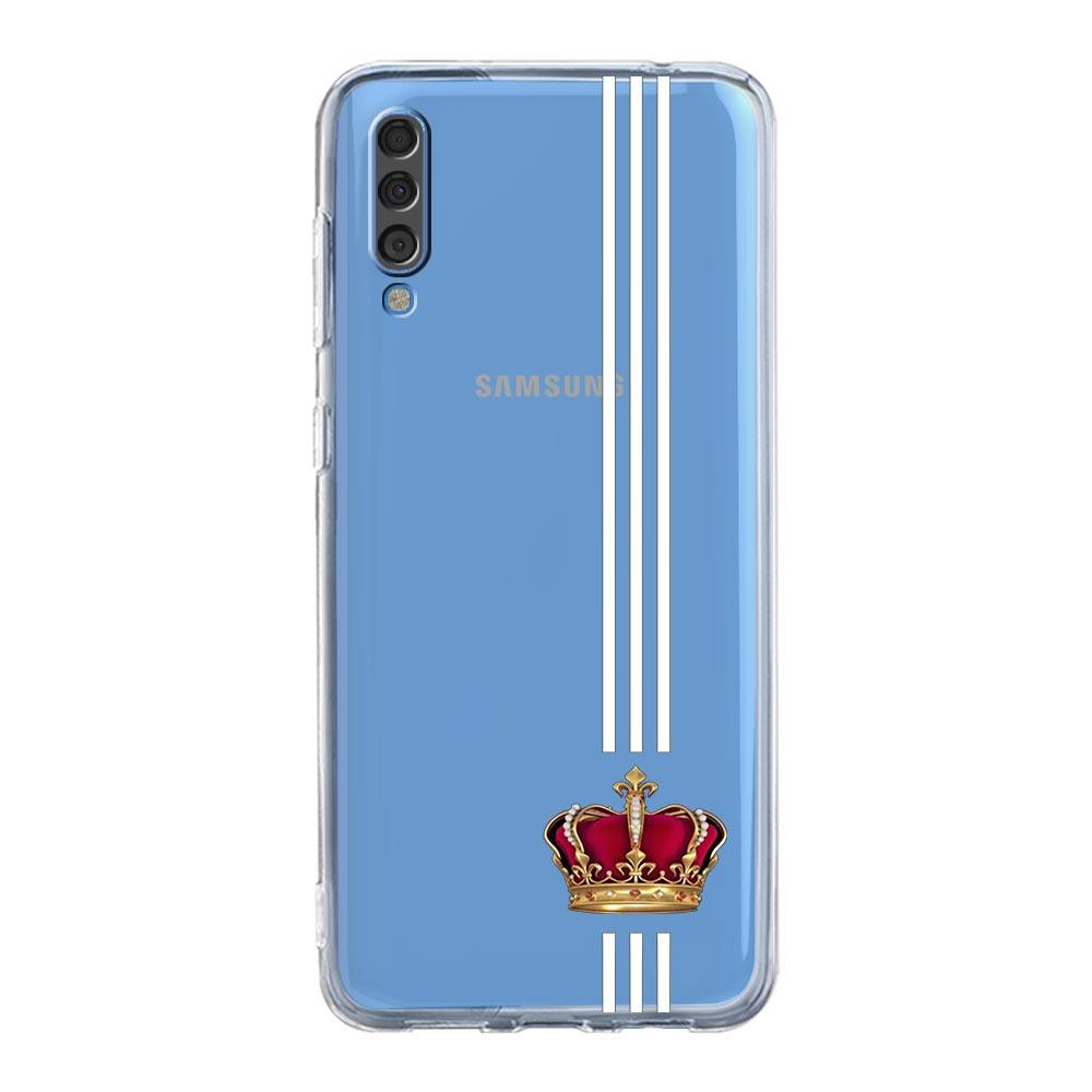 Phone Case For Samsung A14 5G A12 A22 A32 A34 A42 A52 A54 A50 A70 A72 A40 A20E A10S A20S A02S A04S Couple Style Crown king Queen