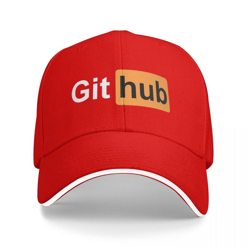 Unisex Baseball Hats GitHub Logo Outdoor Streetwear Summer Sports Baseball Caps Hip Hop Cap Casquette Hats