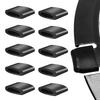10Pcs/set Air Fryer Rubber Bumpers Heat Resistant Air Fryer Replacement Protective Covers Silicone Rubber Feet Parts