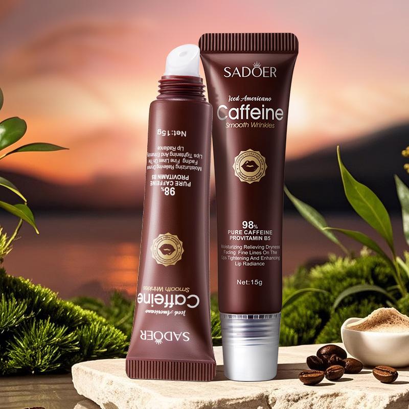 Caffeine Anti-wrinkle Lip Cream, Moisturizes the Lips and Reduces Lip Lines.