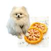 Dogsang Pet Curiosity Squeaking Dog Toy Squeaking Doll, One Pizza, 1 Piece