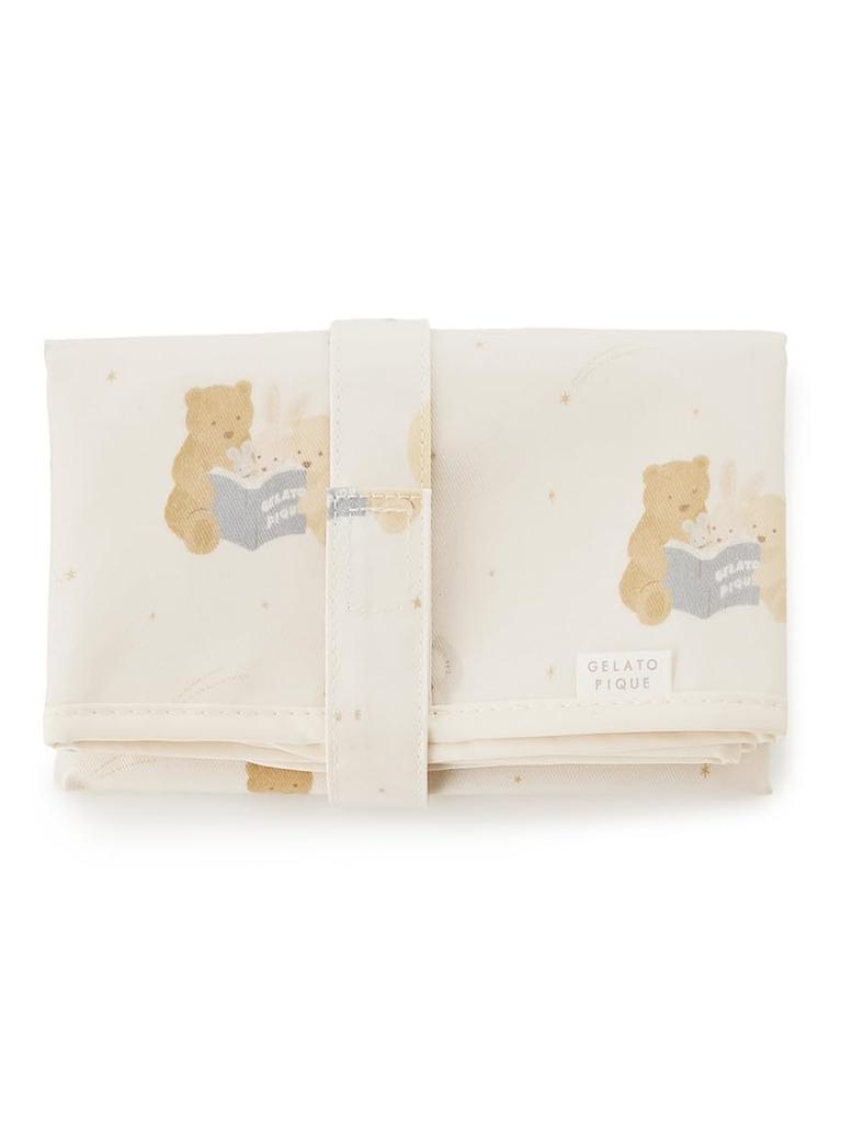 Gelato Pique Starry Sky Animal Print Diaper Sheet PBGG234670 CRM Women's