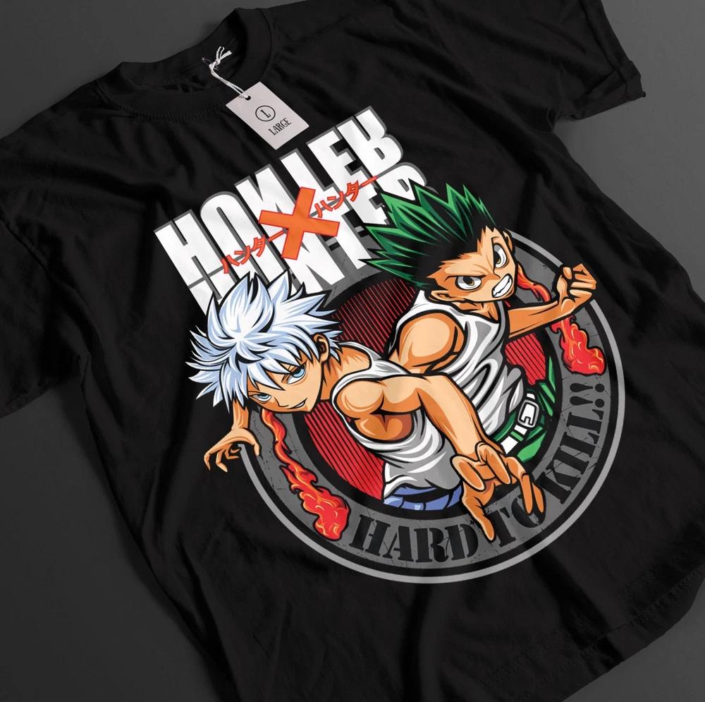 Hunter x Hunter Shirt Gon TShirt Kurapika Killua HxH Leorio Anime Unisex Tee S