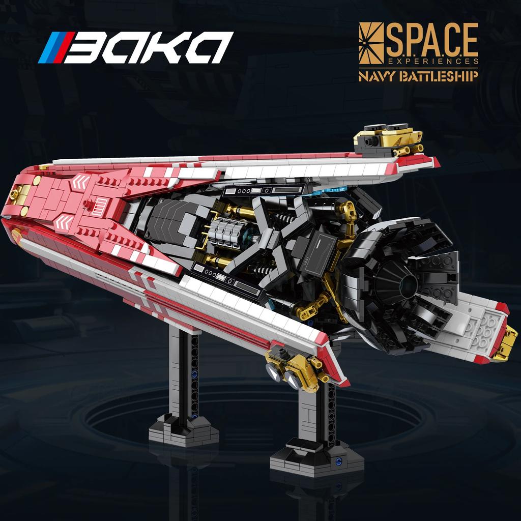 Non-Toxic 2107Pcs Space Navy Battleship Building Blocks Space War Spaceship Model Bricks Desktop Decoration Diy Toy For Kids Holiday Gifts