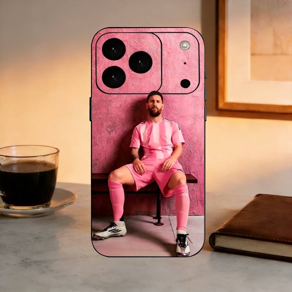 F-Football Leo M-essi LIONEL -L Phone Case For iPhone 17, 16,15,14,13,12,11 Plus,Pro Max, Others Soft Black Cover