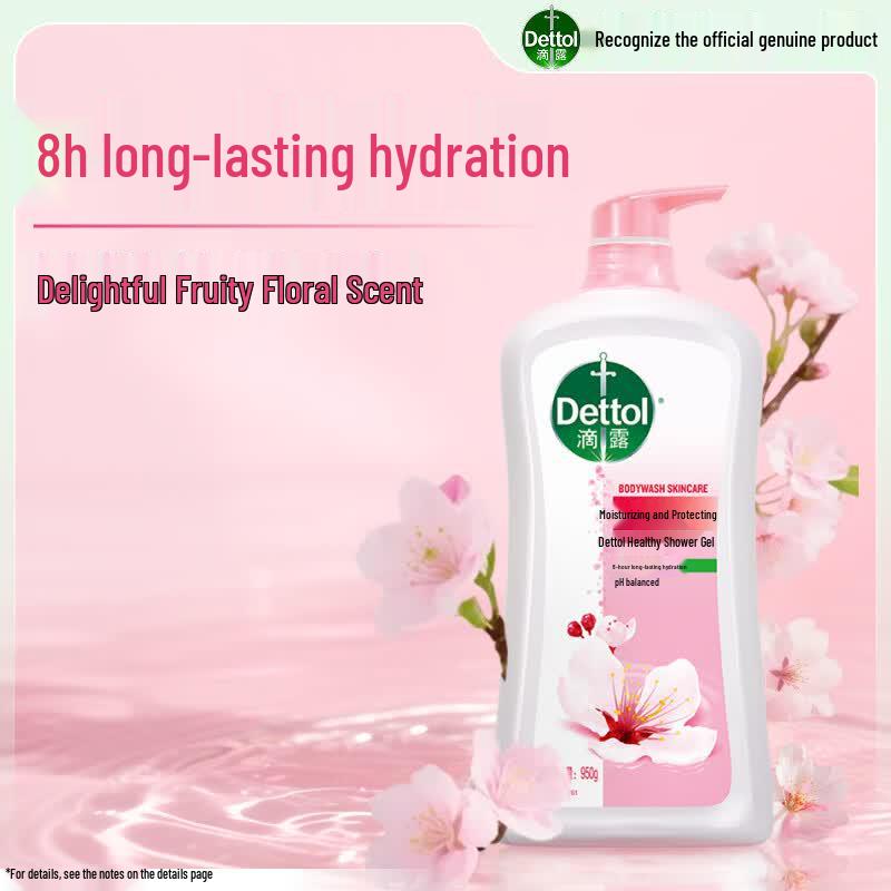 Dettol Floral Moisturizing Shower Gel