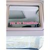 Letter Graphic Car Rearview Mirror Sticker