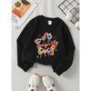 Girls' Crewneck Sweatshirt - Magical Star Drip Color Pattern Print Machine Washable, Spring And Autumn, Sportswear And Casual Wear, Soft