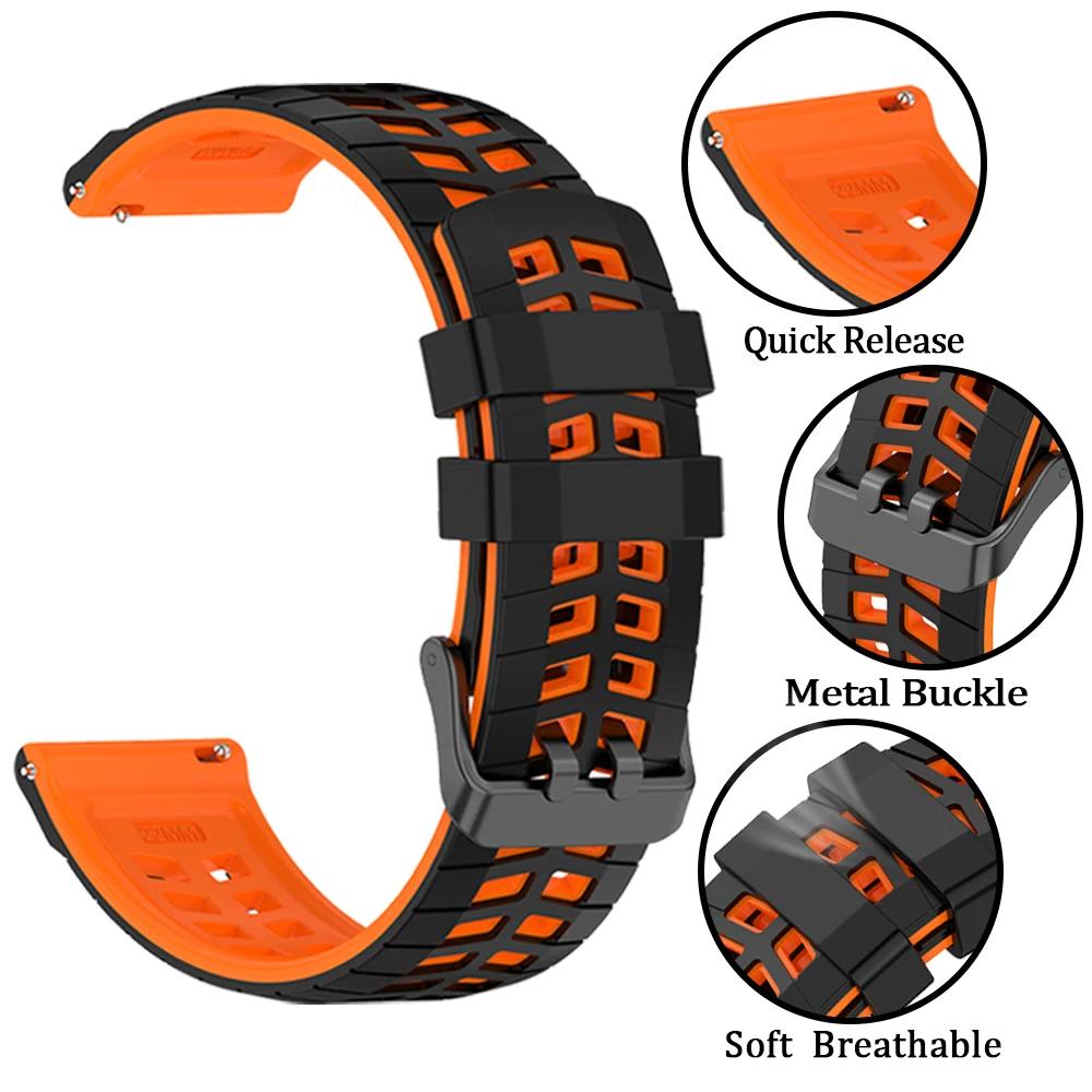 Silicone Sports Strap For Huawei Watch GT 6/5 Pro GT6 GT5 GT4 46mm Ultimate Bands For Huawei Watch 5 4 3 Pro 22mm Smart Bracelet