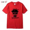 2pcs Mens Tshirt 100 Cotton Short Sleeve Breaking Bad Heisenberg Print Men Tshirt Casual Tshirt Cool Tshirt Male Tees Top