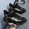 Men's Shoes Summer Youth Air Cushion Shock Absorption Sports Shoes Boys Trendy Dad Shoes Heightening White Shoes