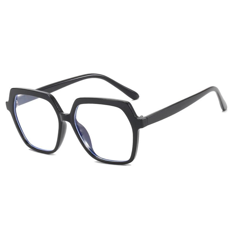 Eye Glasses Frame Fashion Casual Plain Glasses Anti Blue Light Retro Square Eyeglasses Without Degrees Colorful Frame Eyewear